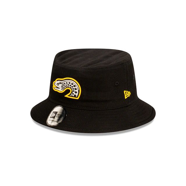 NRL Parramatta Eels Official Team Colours (MFK7131) - Black New Era Bucket Hats